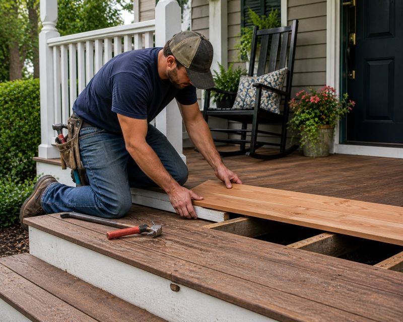 Deck Stairs Repair in Redmond, WA