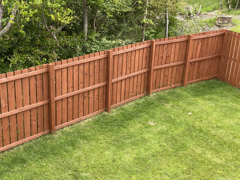 New Wooden Fence