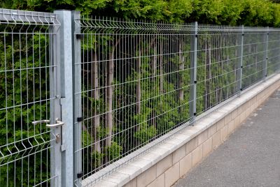 Elegant Metal Fence