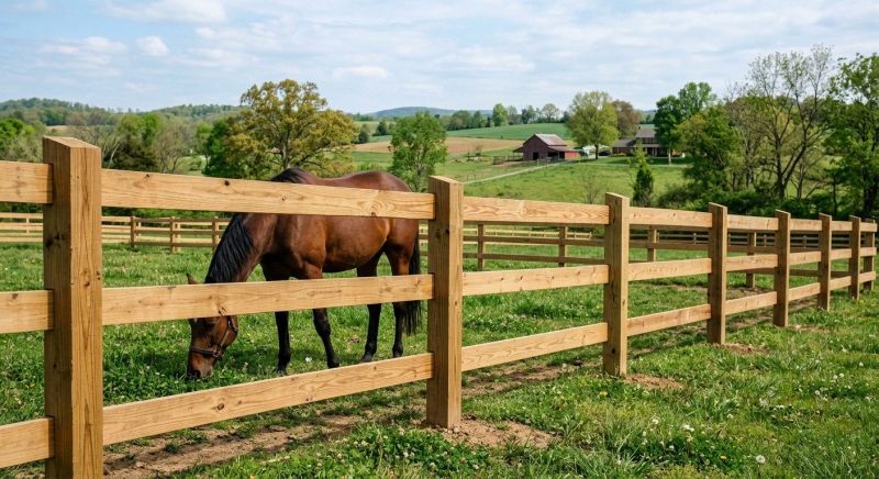 Horse Paddock Installation in South Houston, TX