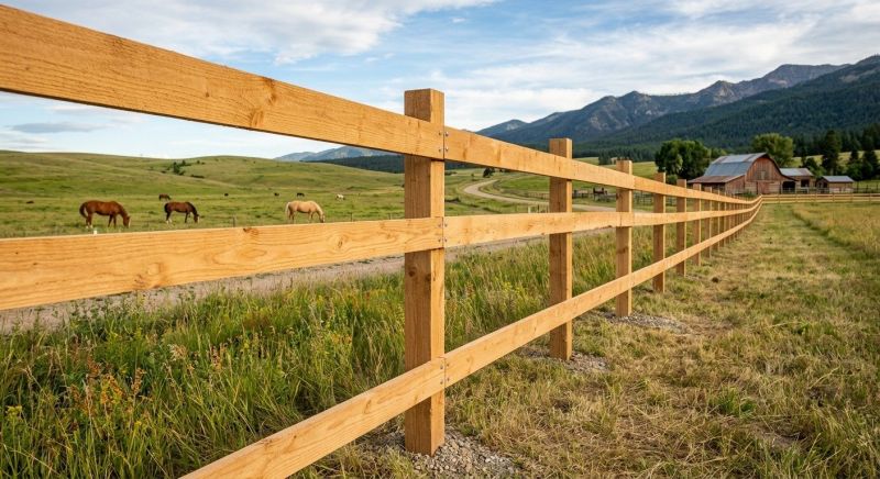 Ranch Fence Replacement in Sacramento, CA
